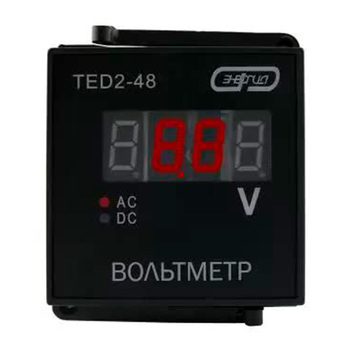 Bольтметр цифровой TED2-48 АС 0-300V Энергия - Магазин электрооборудования для дома ТурбоВольт